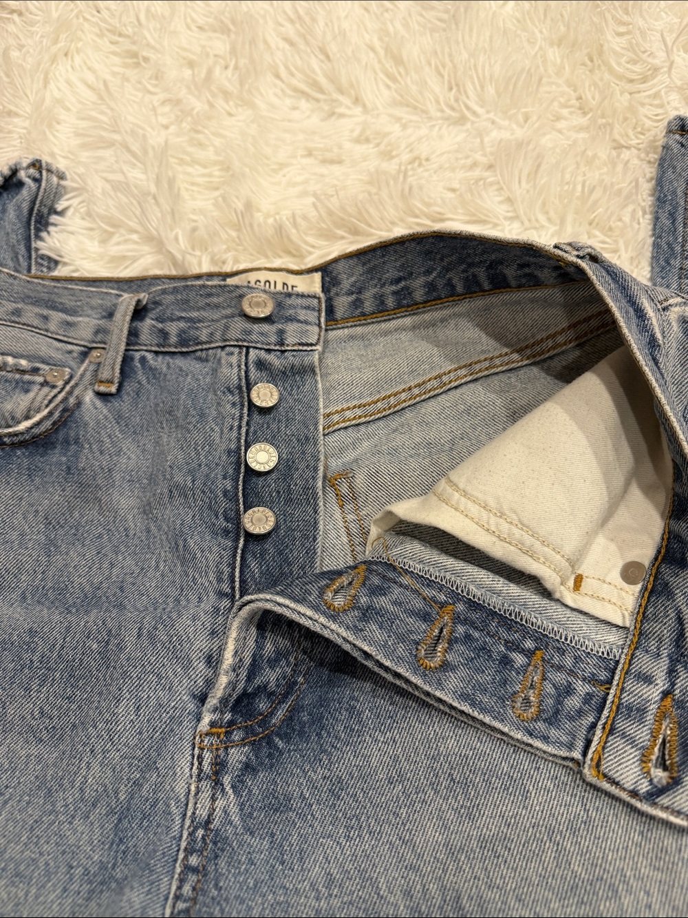 Agolde 90's Pinch Waist Jeans in Navigate size 26 - Picture 9 of 9
